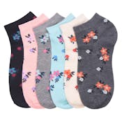 Girl's Low-Cut Socks - Size 00-12, Assorted Colors