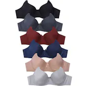Mamia Women's Bras - Assorted, Size D cup, Sizes 34-44D