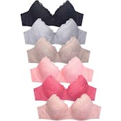 Women's Lace Bras - Assorted, Size 32-38B