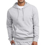 Men's Fleece Hoodies - Gray, Large