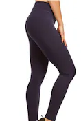 Women's Cotton Leggings - Large, Navy