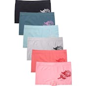 Seamless Boy Short Panties, Assorted