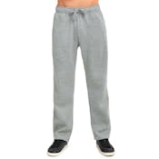 Men's Fleece Sweatpants, Gray, Small