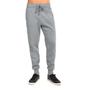 Men's Fleece Jogger Sweatpants, Gray, XL