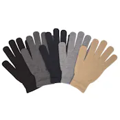 Men's Magic Gloves - 5 Solid Colors, One Size Fits Most