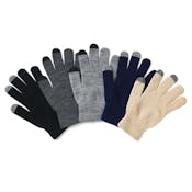 Unisex Touchscreen Magic Gloves - 5 Colors, One Size Fits Most