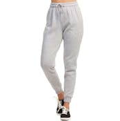Sofra Ladies Fleece Joggers, Gray, Medium