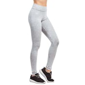 Women's Cotton Leggings - Large, Heather Gray