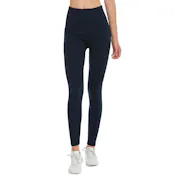 Women's Fleece Lined Leggings - Navy, One Size Fits Most