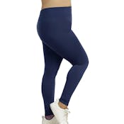 Women's Fleece Lined Leggings - Navy, XL