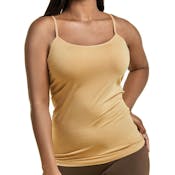 Women's Plus Size Camisoles - Beige, Poly, One Size Fits Most