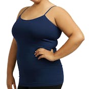 Women's Plus Size Camisoles - Navy, Poly, One Size Fits Most
