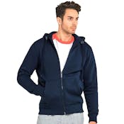 Men's Heavy Weight Zipper Hoodies, Navy, 3X