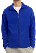 Men's Polar Fleece Jackets - Medium, Royal Blue