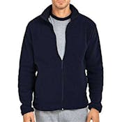 Men's Polar Fleece Jackets - Medium, Navy