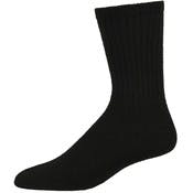 Kids' Crew Sports Socks - Black, Size 2-3