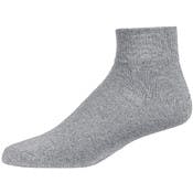 Adult Quarter Sports Socks - Gray, Size 9-11