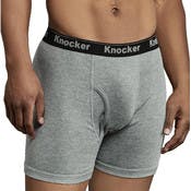 Men's Cotton Brief Boxers - 2XL, Two Pack, 2 Colors