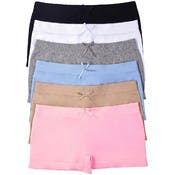 Girls' Seamless Panties - Large/XL, 6 Colors