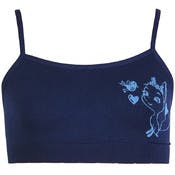 Girls' Seamless Training Bras - Medium, 6 Colors with Design