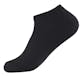 Men's Half Cushioned No Show Socks - 10-13, Black