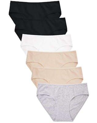 Women's Cotton Bikini Briefs - 4 Colors, S-XL
