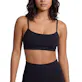 Women's Cotton Padded Yoga Bra - Black, Size Medium