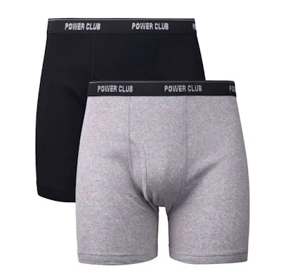 Power Club Men's Boxer Briefs, X-Large