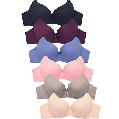 Women's Padded Bras - Assorted, Size 34-40C