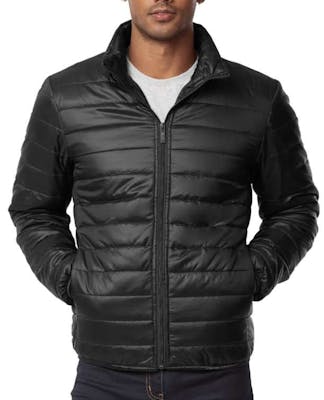 Men's Lightweight Puffer Jackets - 2XL, Black