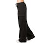 Ladies Fleece Cargo Pants, Medium, Black (2 of 3)