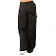 Ladies Fleece Cargo Pants - XL, Black