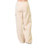 Ladies Fleece Cargo Pants - Large, Oat (1 of 3)