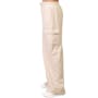 Ladies Fleece Cargo Pants - Large, Oat (2 of 3)