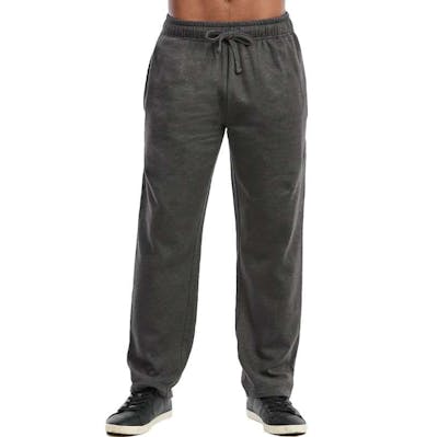 Men's Fleece Sweatpants - Charcoal, Medium