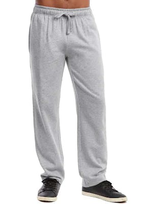 Men's Fleece Sweatpants - Gray, 2X