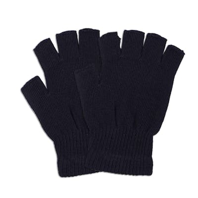 Men's Fingerless Magic Gloves - Black