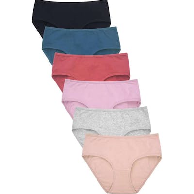 Woman's Side Bikini Panties, Assorted, Small-XL