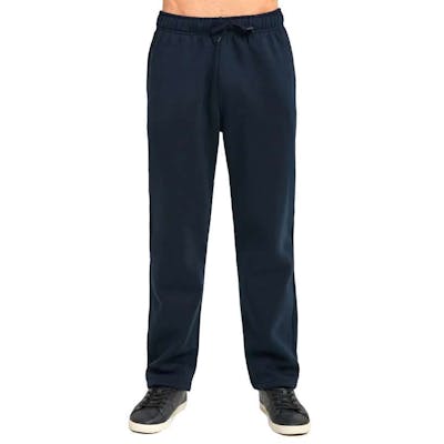 Men's Fleece Sweatpants, Navy, Large