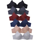 Women's Full Cup Bras - Sizes 34-44 DD, 6 Colors image number null