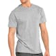 Men's Crew Neck T-Shirts - Gray, 3X, Heavyweight