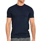 Men's Crew Neck T-Shirts - Navy, 3X, Heavyweight