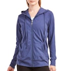 Women's Jersey Zip-Up Hoodie Jackets image number null