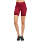 Women's 15" Out Seam Cotton Shorts - Small, Burgundy