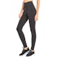 Women's High Waist Fleece Leggings - Charcoal, Extra-Wide Band, One Size