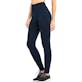 Women's High Waist Fleece Leggings - Navy, Extra-Wide Band, One Size