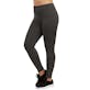 Women's High Waist Fleece Leggings - Charcoal, Extra-Wide Band, One Size