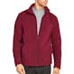Men's Polar Fleece Jackets - Medium, Burgundy