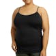Women's Plus Size Camisoles - Black, Poly, One Size Fits Most