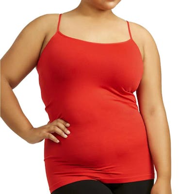 Women's Plus Size Camisoles - Red, Poly, One Size Fits Most